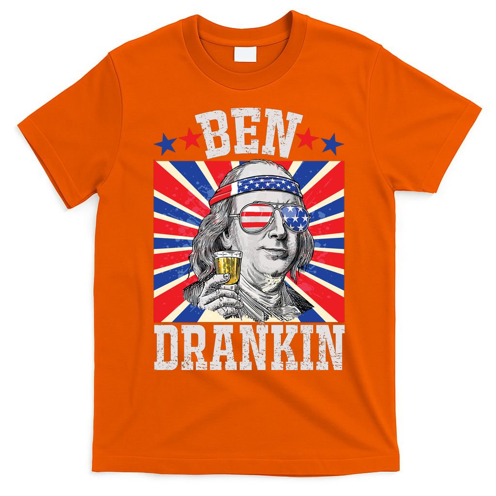Ben Drankin 4th Of July Patriotic America T-Shirt