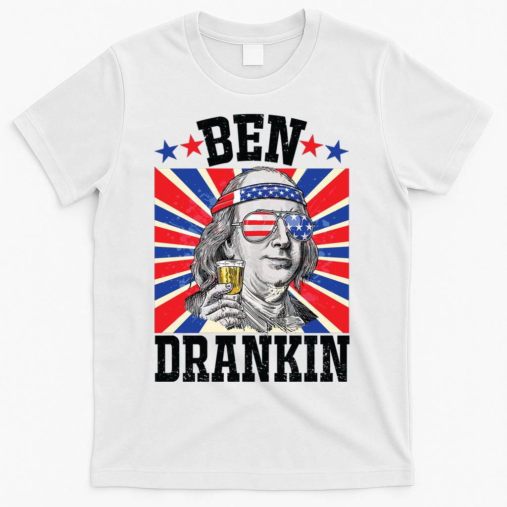 Ben Drankin 4th Of July Patriotic America T-Shirt