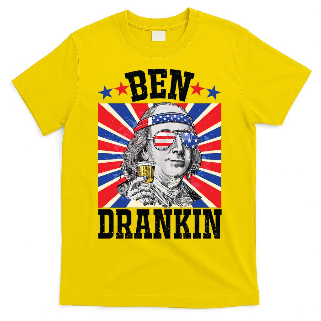Ben Drankin 4th Of July Patriotic America T-Shirt