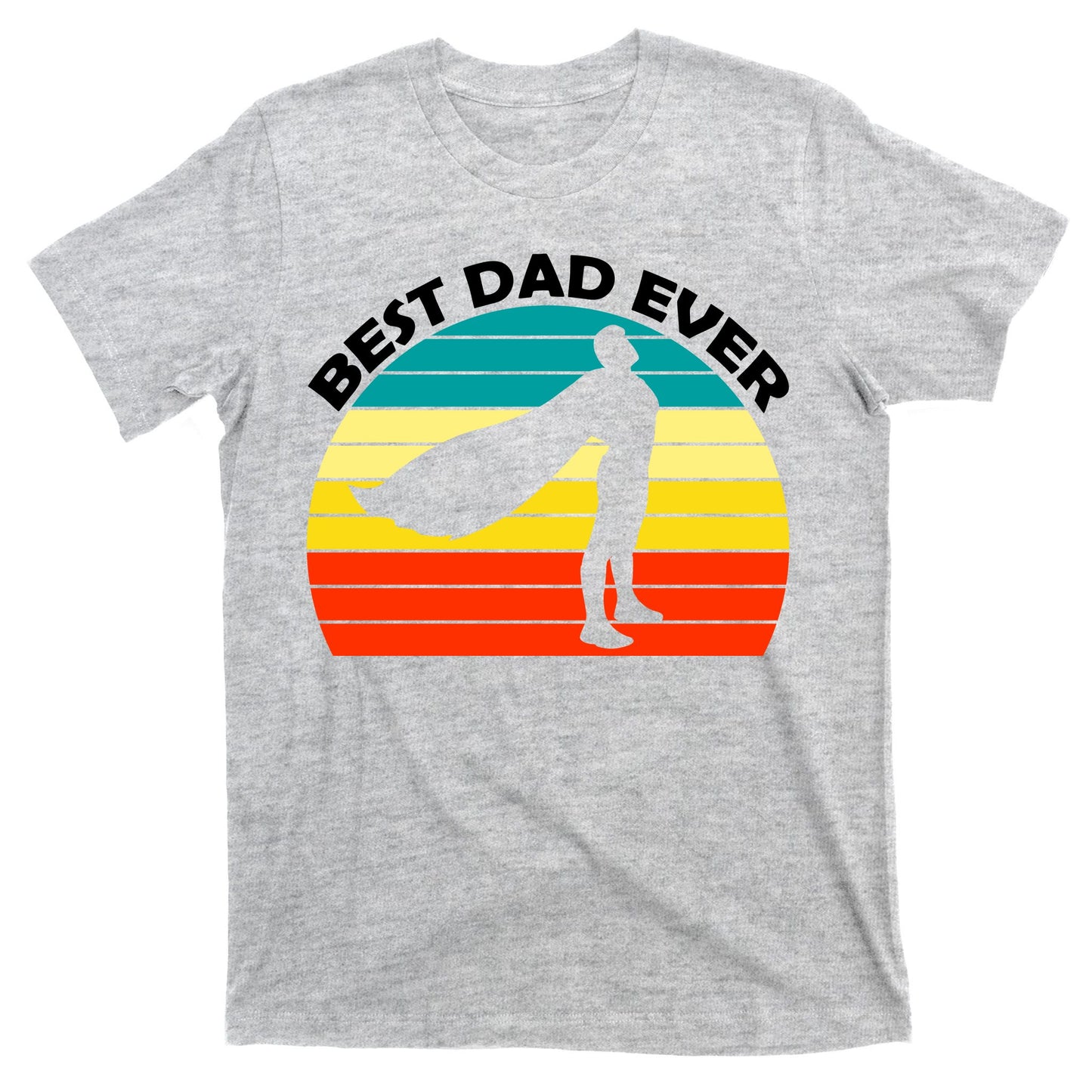 Best Dad Ever Super Dad Hero T-Shirt