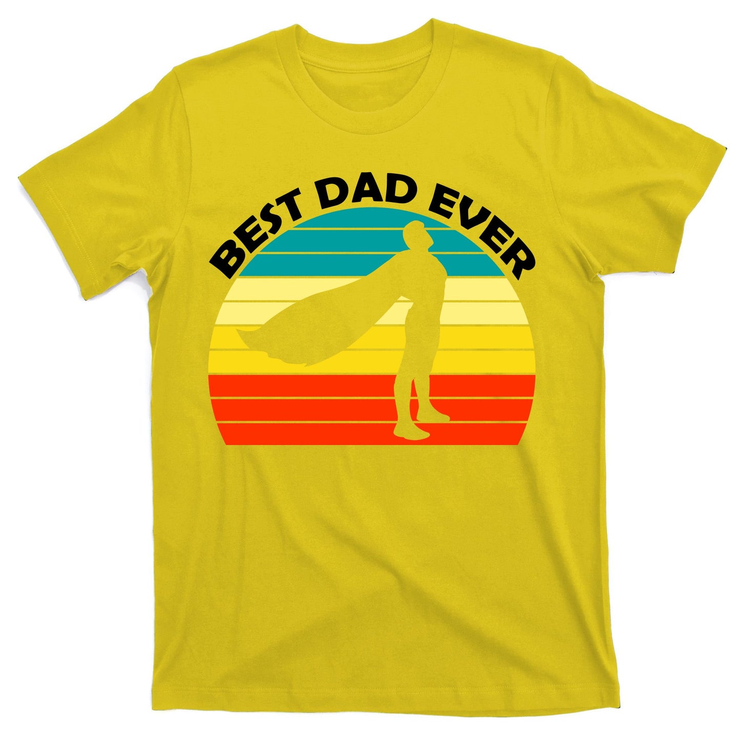 Best Dad Ever Super Dad Hero T-Shirt