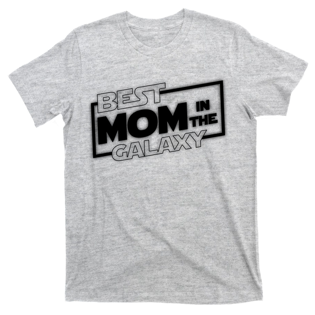 Best Mom In The Galaxy Parody Movie Logo T-Shirt