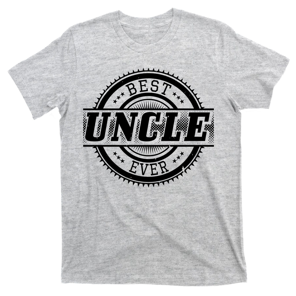 Best Uncle Ever Badge T-Shirt