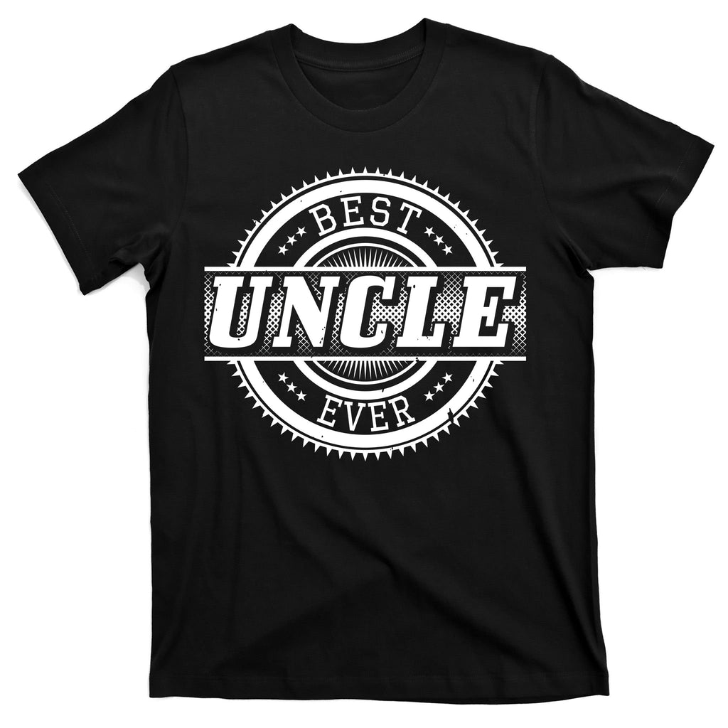 Best Uncle Ever Badge T-Shirt