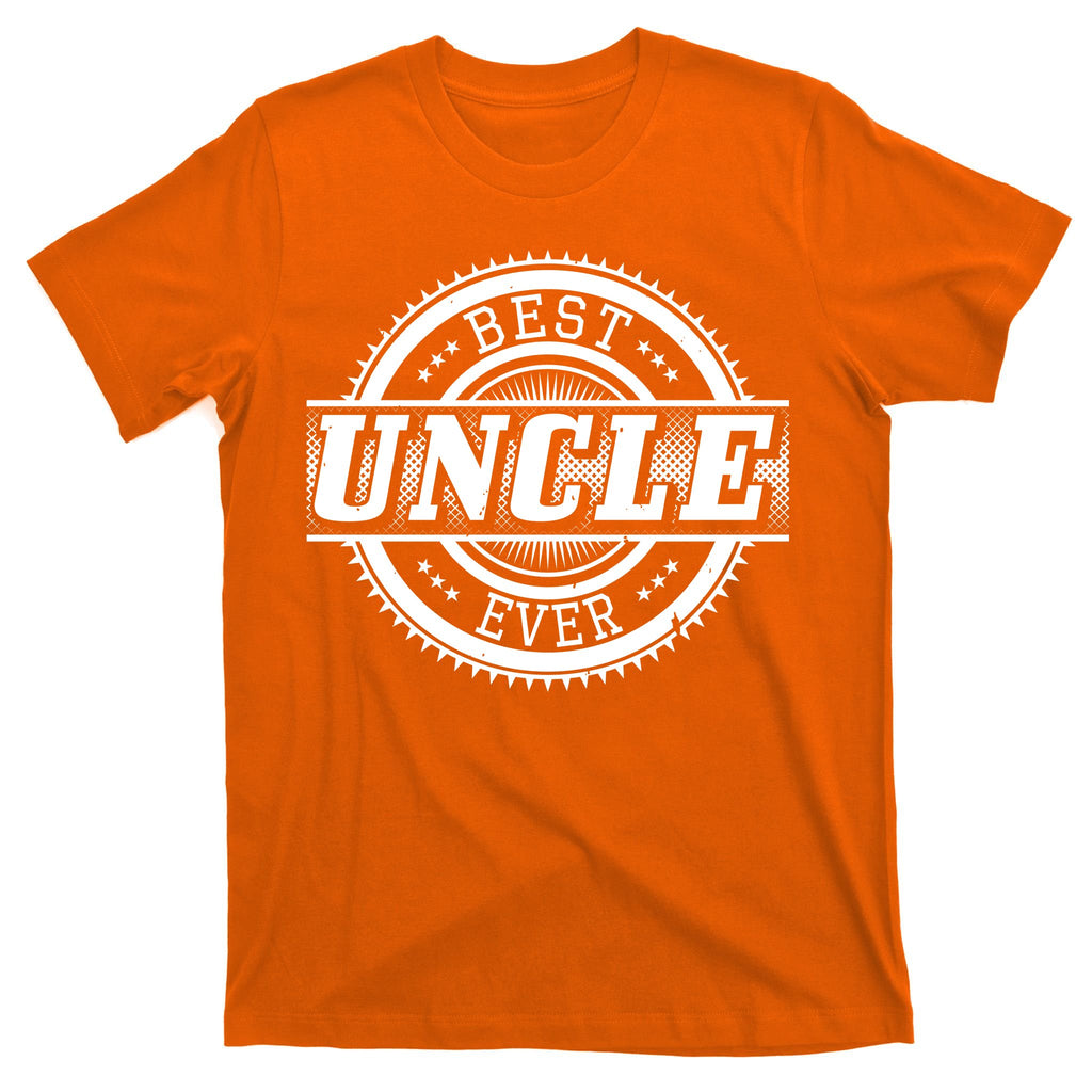 Best Uncle Ever Badge T-Shirt