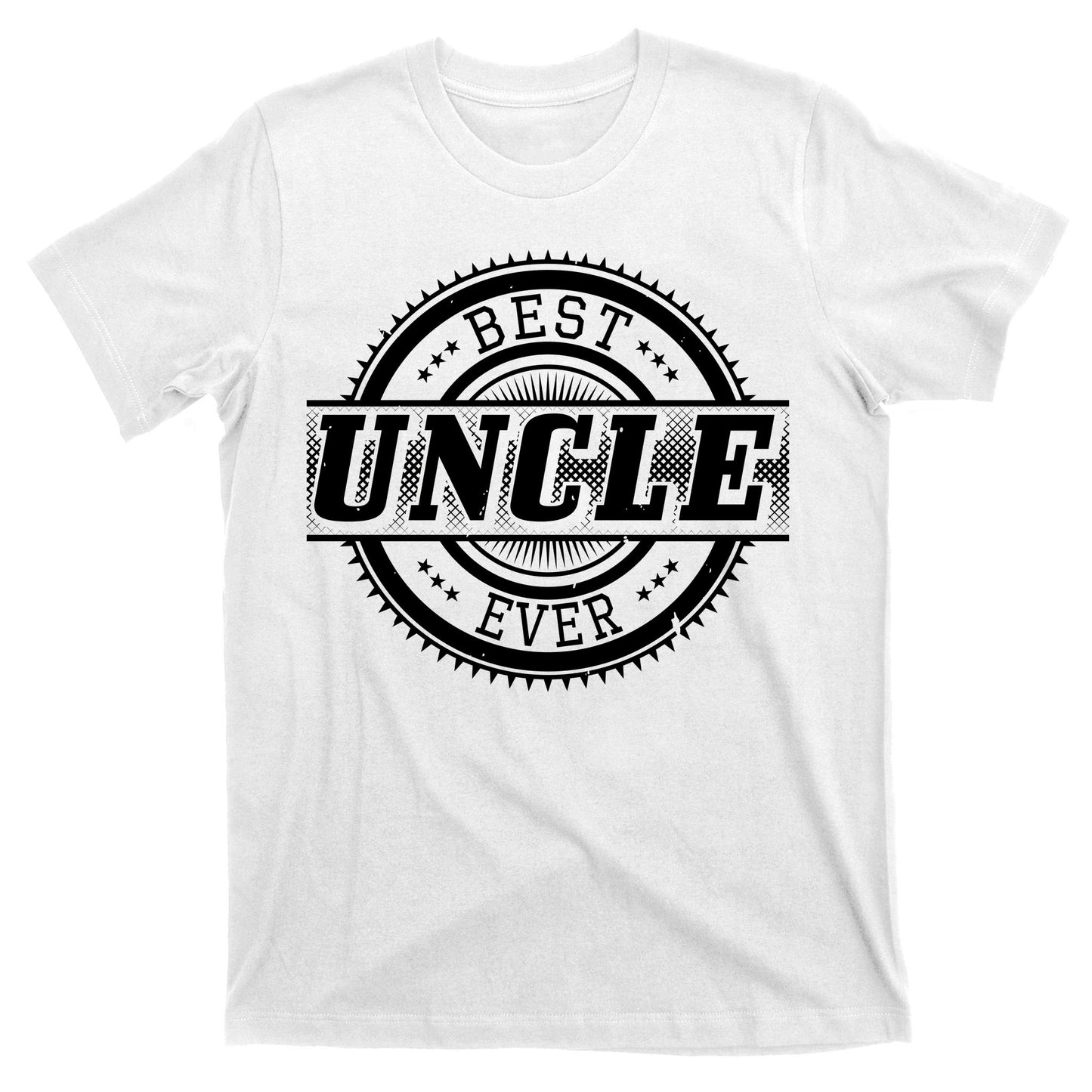 Best Uncle Ever Badge T-Shirt