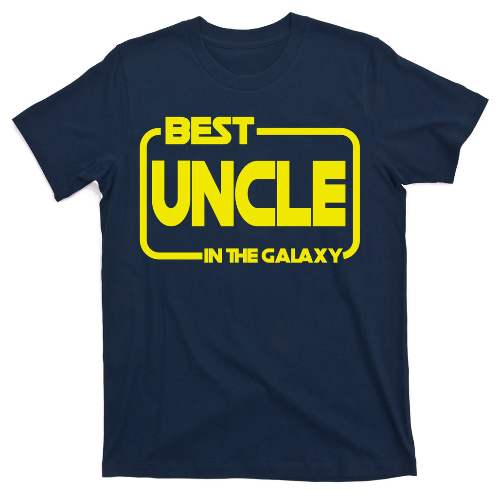 Best Uncle In The Galaxy Funny T-Shirt