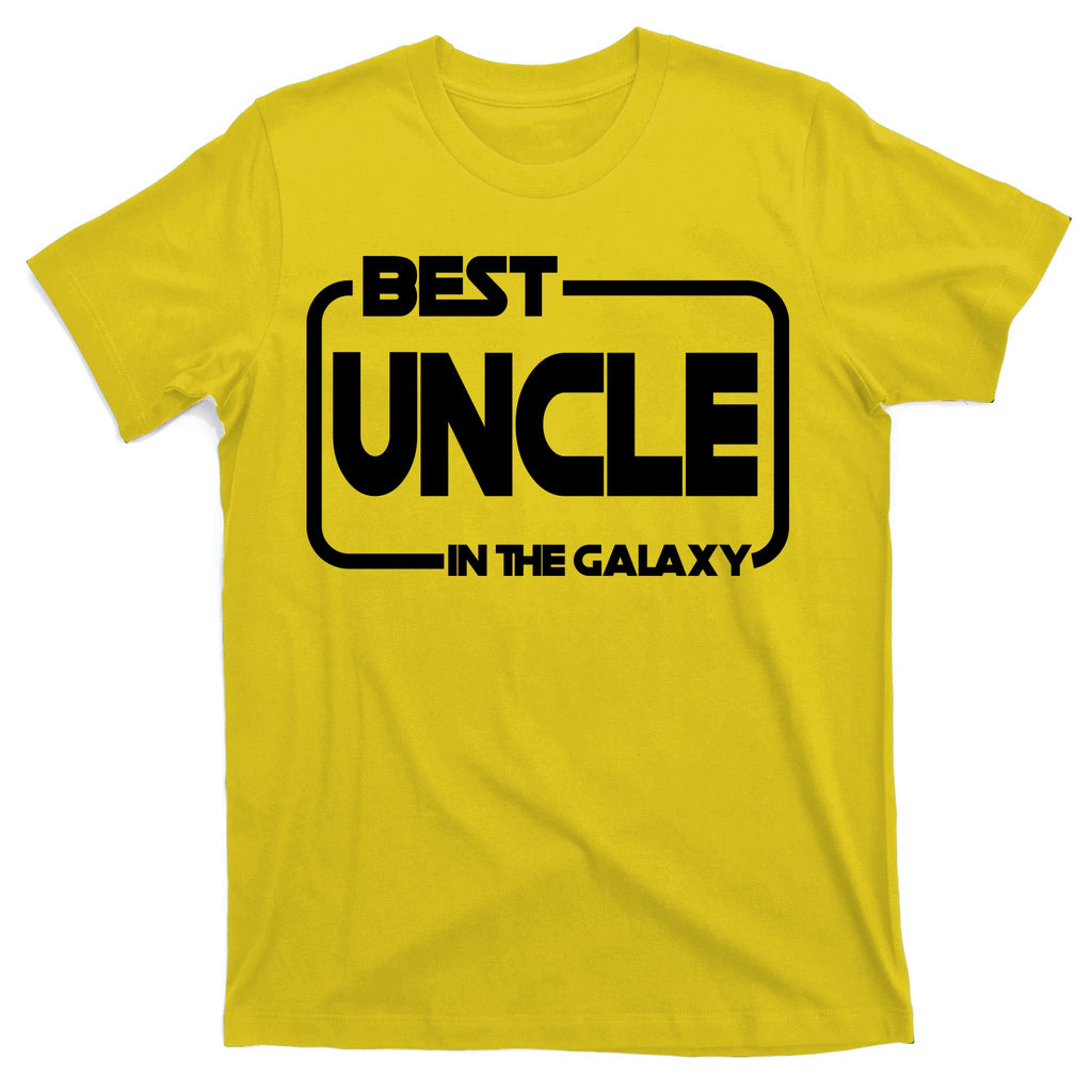 Best Uncle In The Galaxy Funny T-Shirt