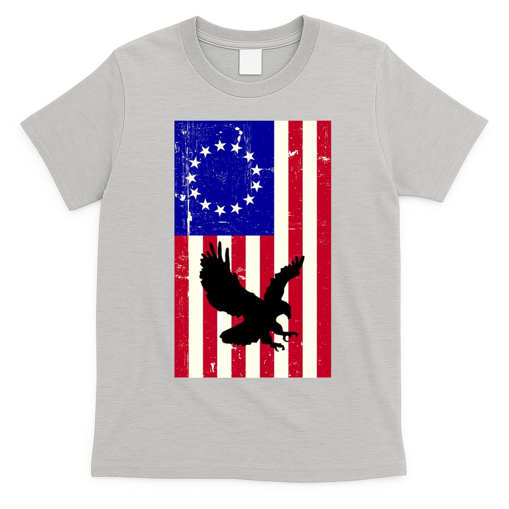 Betsy Ross 4th Of July American Flag T-Shirt