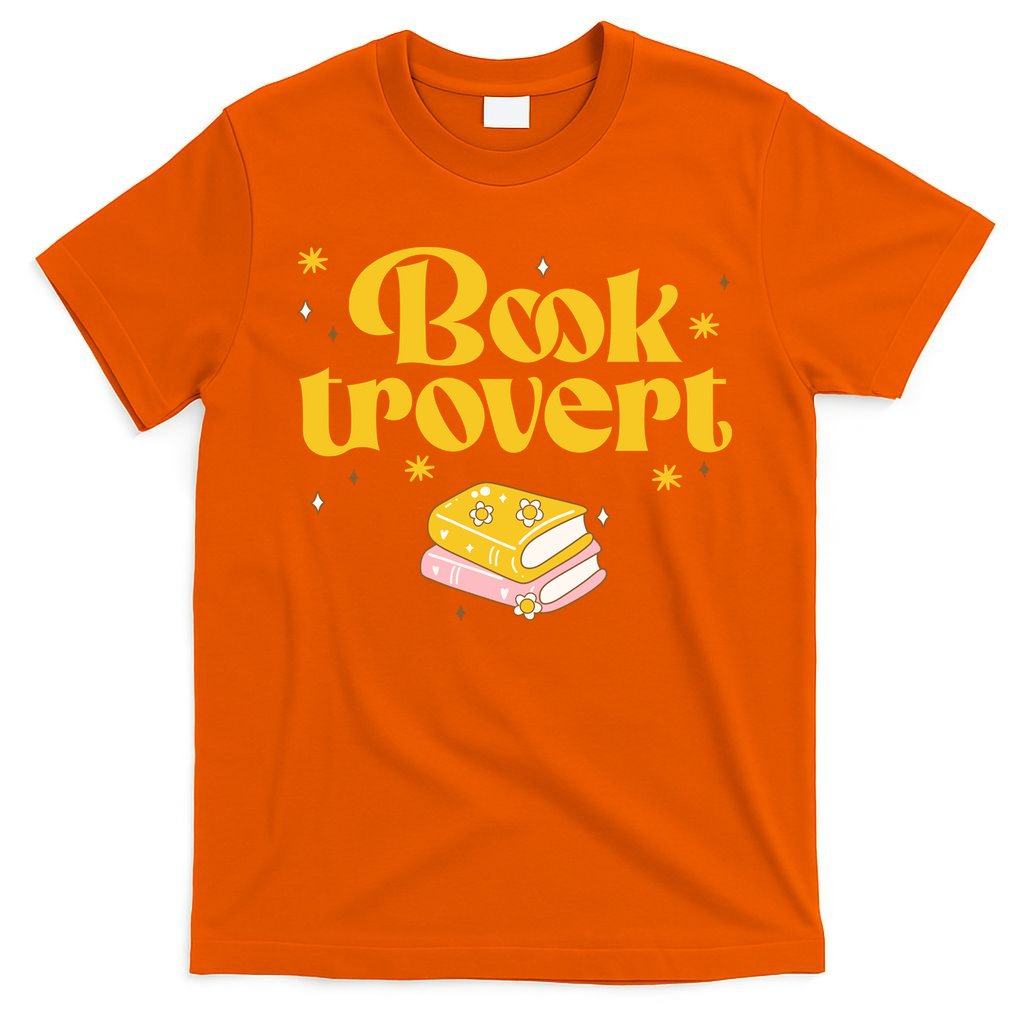 Booktrovert Funny Book Lover Reading T-Shirt