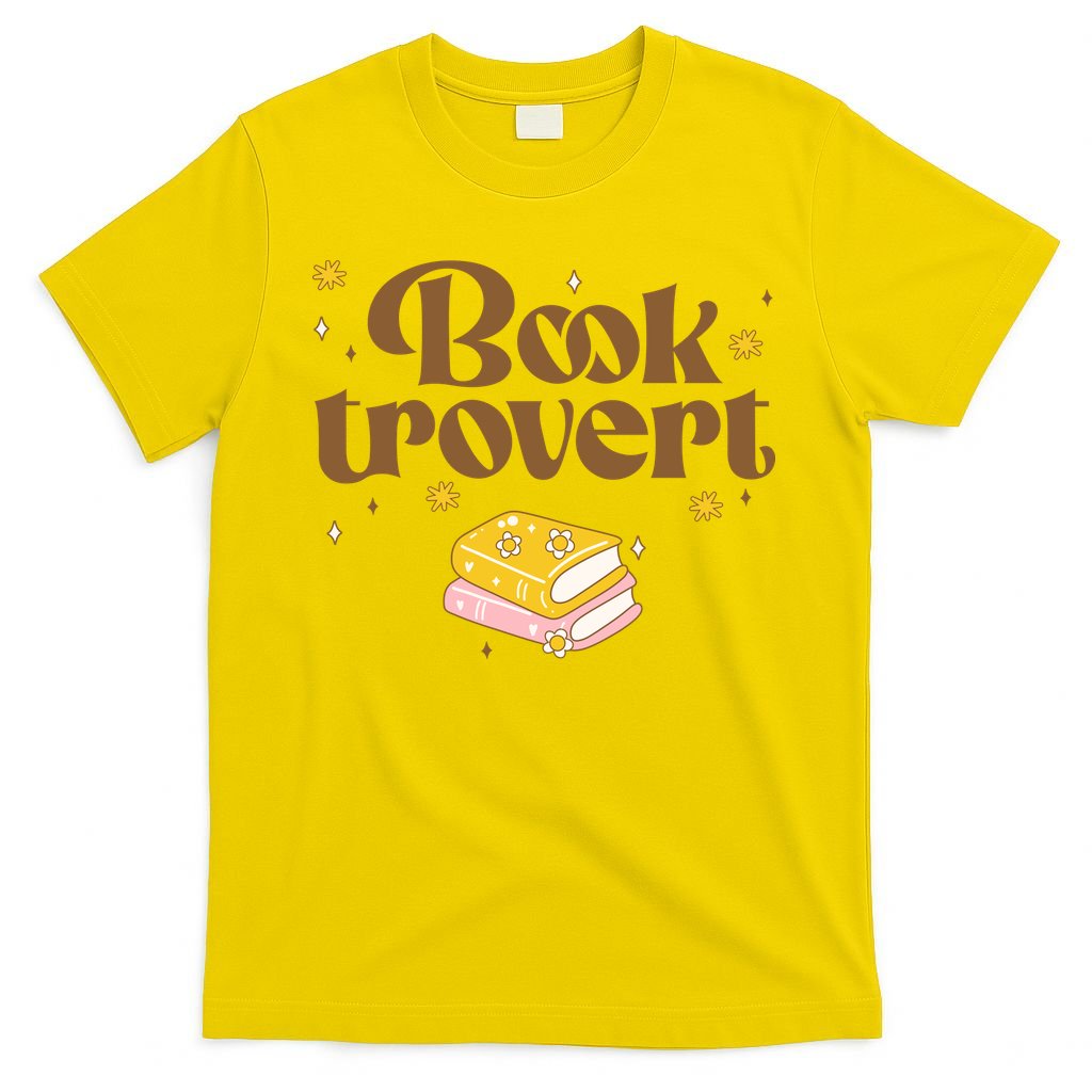 Booktrovert Funny Book Lover Reading T-Shirt