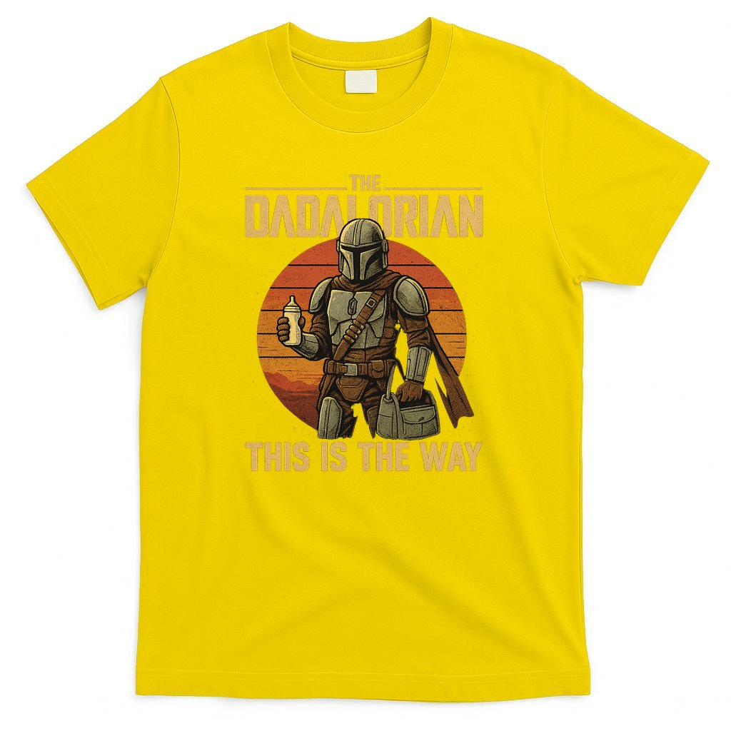 Best Fathers Day Dad The Dadalorian T-Shirt