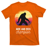 Big Foot Hide And Seek Champion T-Shirt