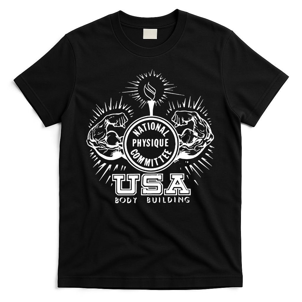 Bodybuilding Fitness Palestra USA Body Building T-Shirt