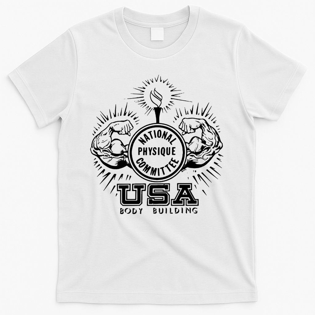 Bodybuilding Fitness Palestra USA Body Building T-Shirt