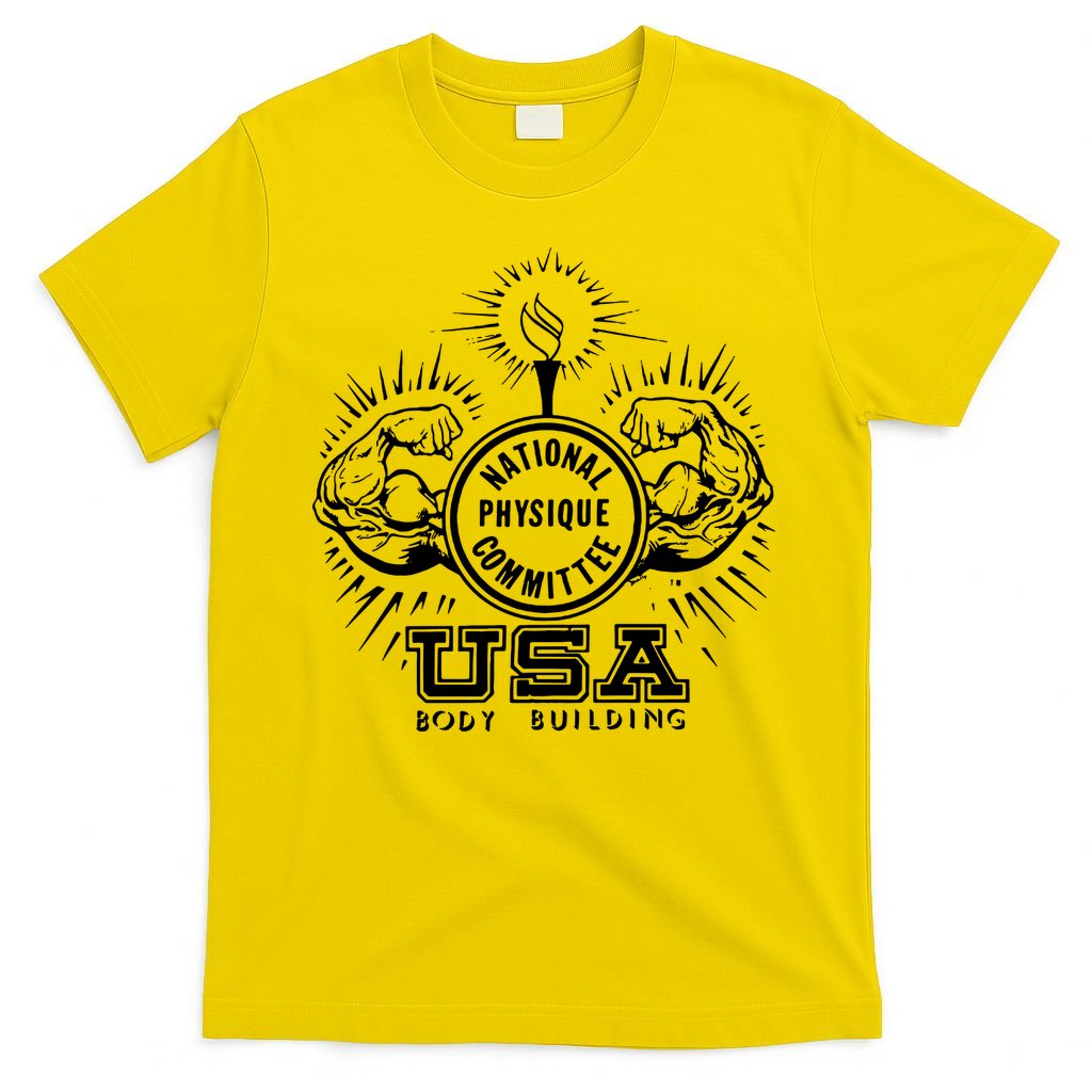 Bodybuilding Fitness Palestra USA Body Building T-Shirt