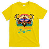 Buffalo Gifts Apparel Souvenirs Usa Flag Sports Tailgating T-Shirt
