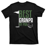 Best Grandpa By Par Fathers Day Golf T-Shirt