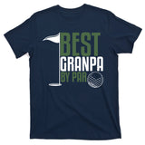 Best Grandpa By Par Fathers Day Golf T-Shirt