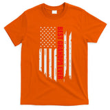 Best Grandpa Ever Vintage American Flag T-Shirt
