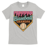 Baseball Grandpa Ice Cream Drip T-Shirt