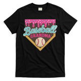 Baseball Grandma Ice Cream Drip T-Shirt