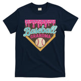 Baseball Grandma Ice Cream Drip T-Shirt