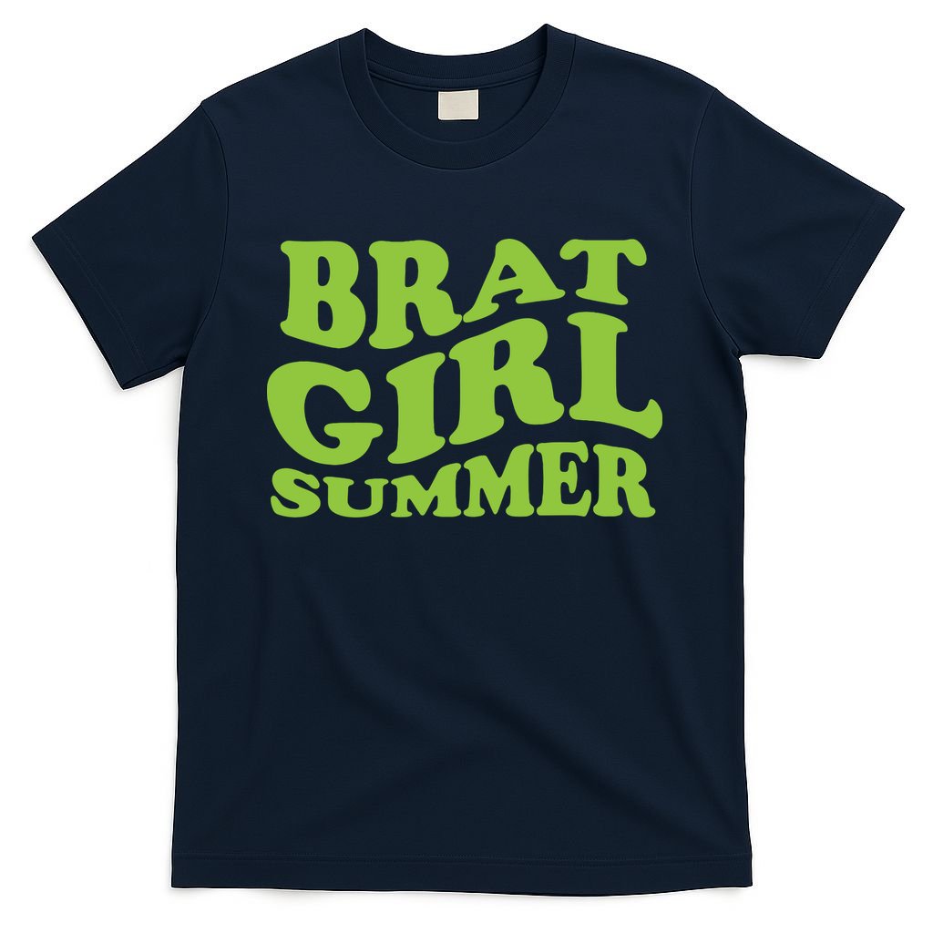 Brat Girl Summer Cute Retro Summer T-Shirt