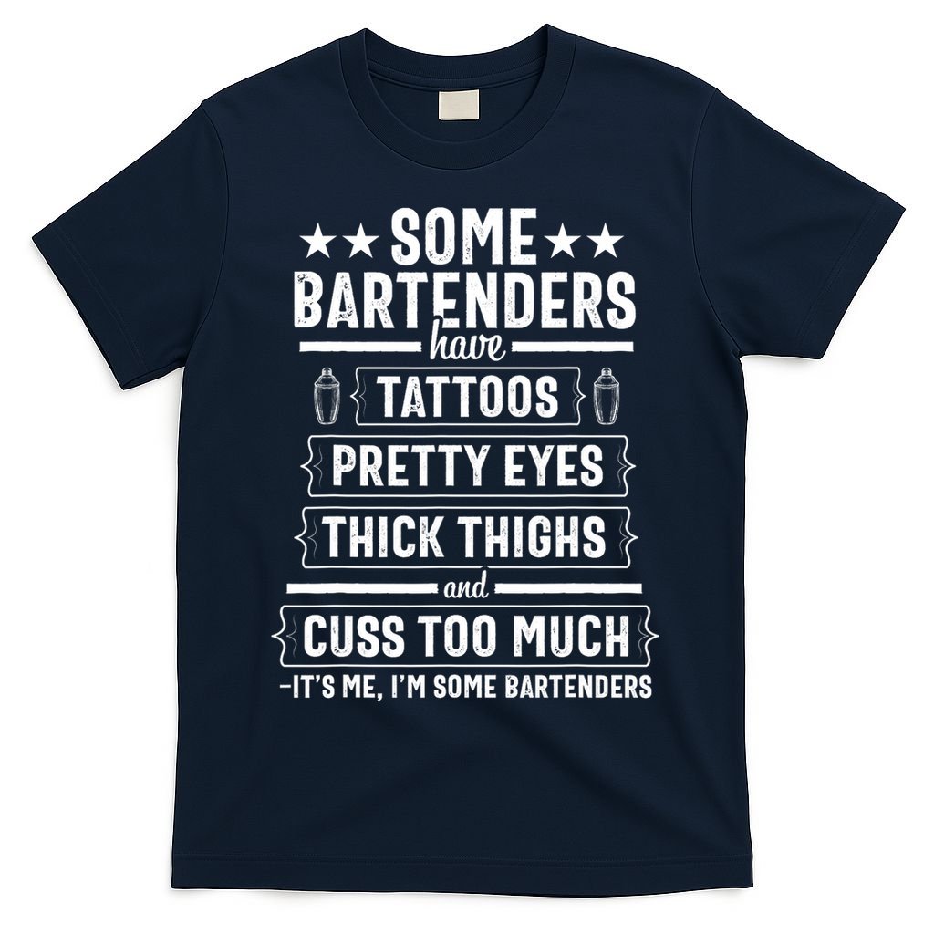 Bartender Gift Women Thighs  T-Shirt