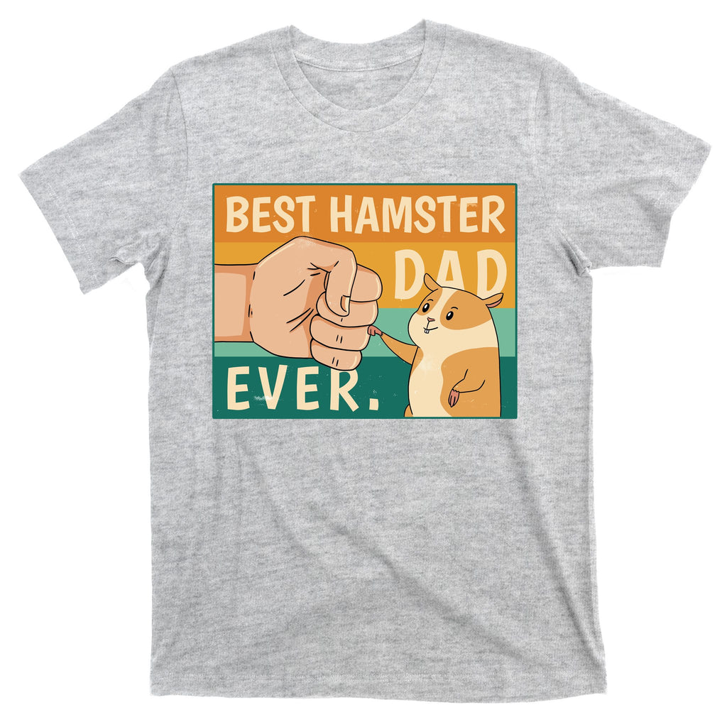 Best Hamster Dad Ever Retro T-Shirt