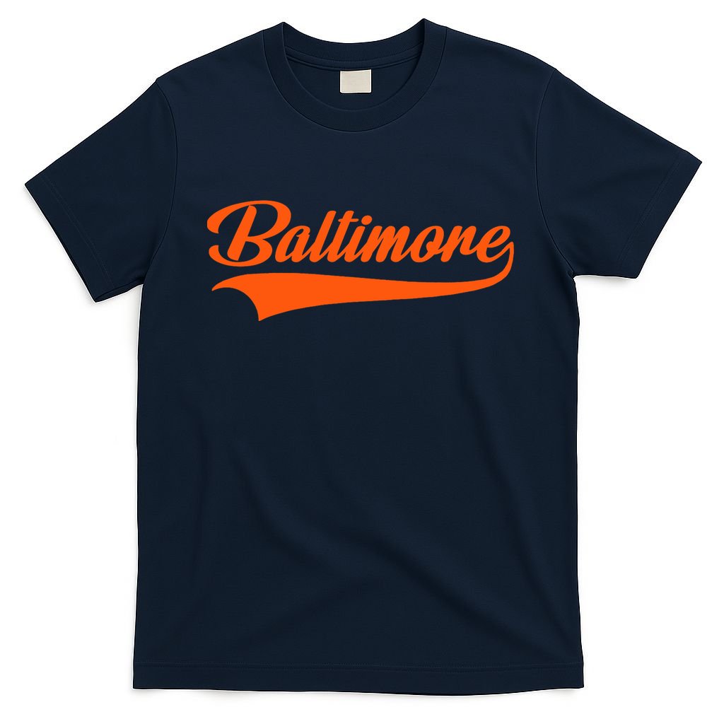 Baltimore Hometown Pride Md Throwback Design T-Shirt