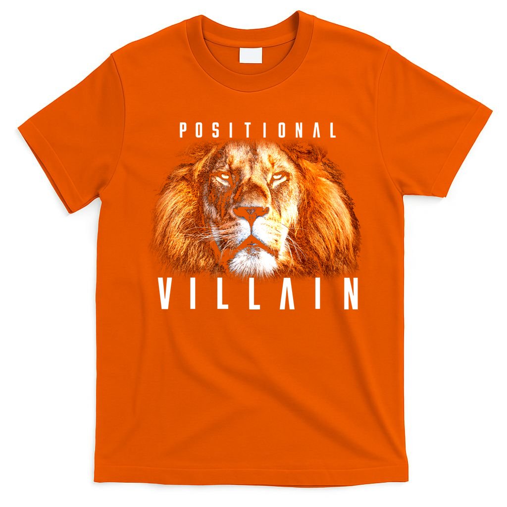 Wearing Positional Villain T-Shirt