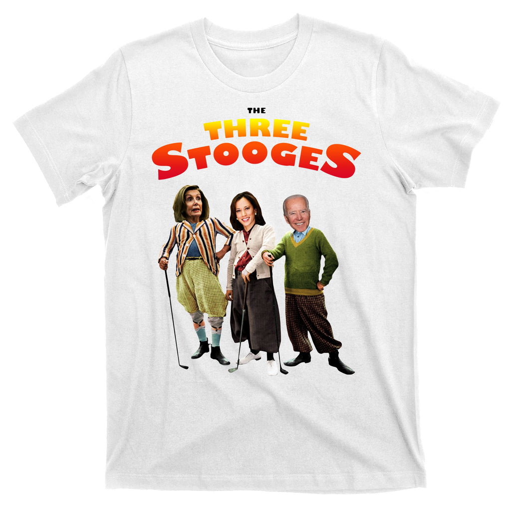 Biden Harris Warren The 3 Stooges T-Shirt