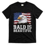 Bald Is Beautiful 4th Of July Independence Day Bald Eagle Premium T-Shirt