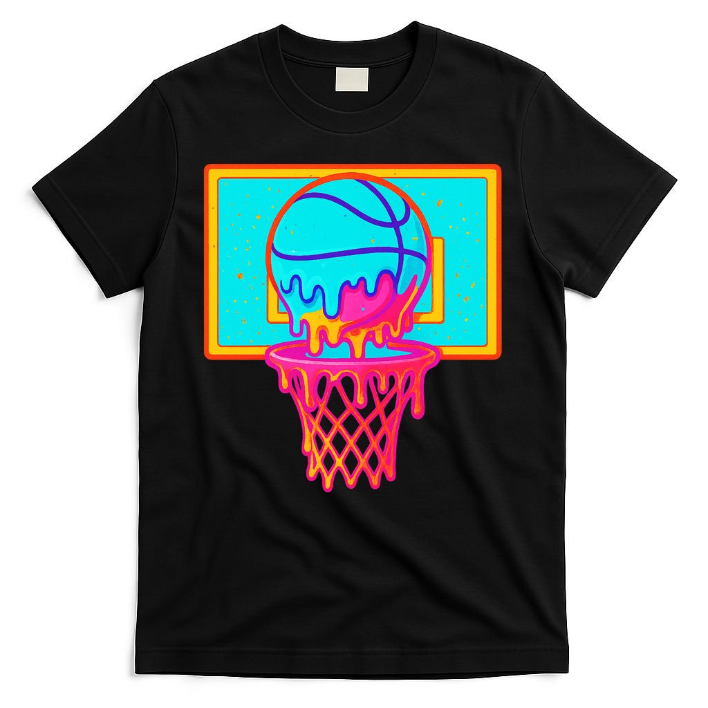 Basketball Ice Cream Drip T-Shirt
