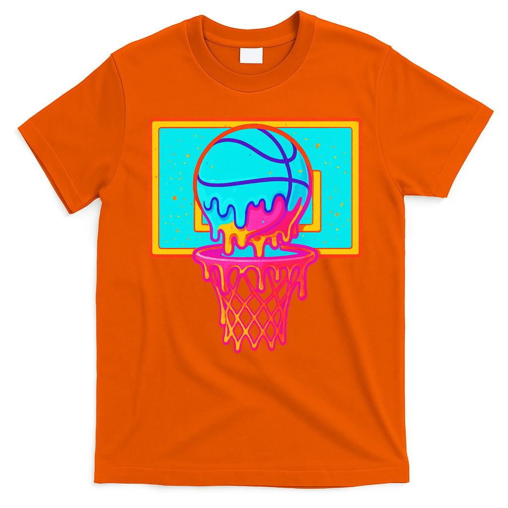 Basketball Ice Cream Drip T-Shirt