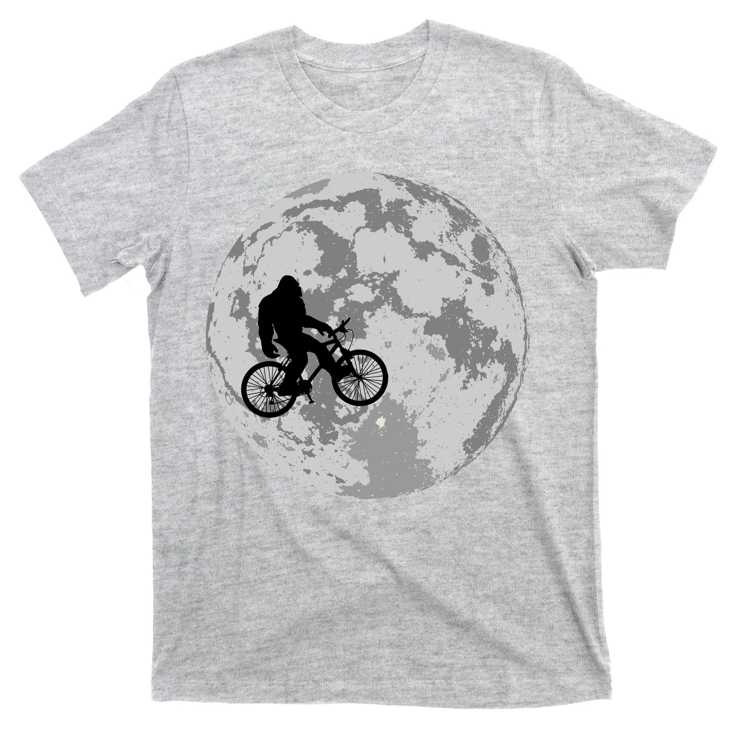 Bigfoot In The Moon Sasquatch T-Shirt