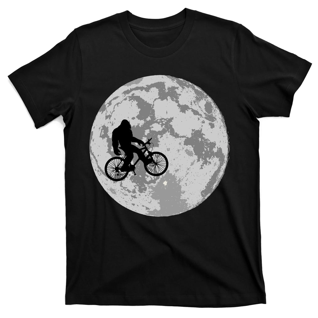 Bigfoot In The Moon Sasquatch T-Shirt