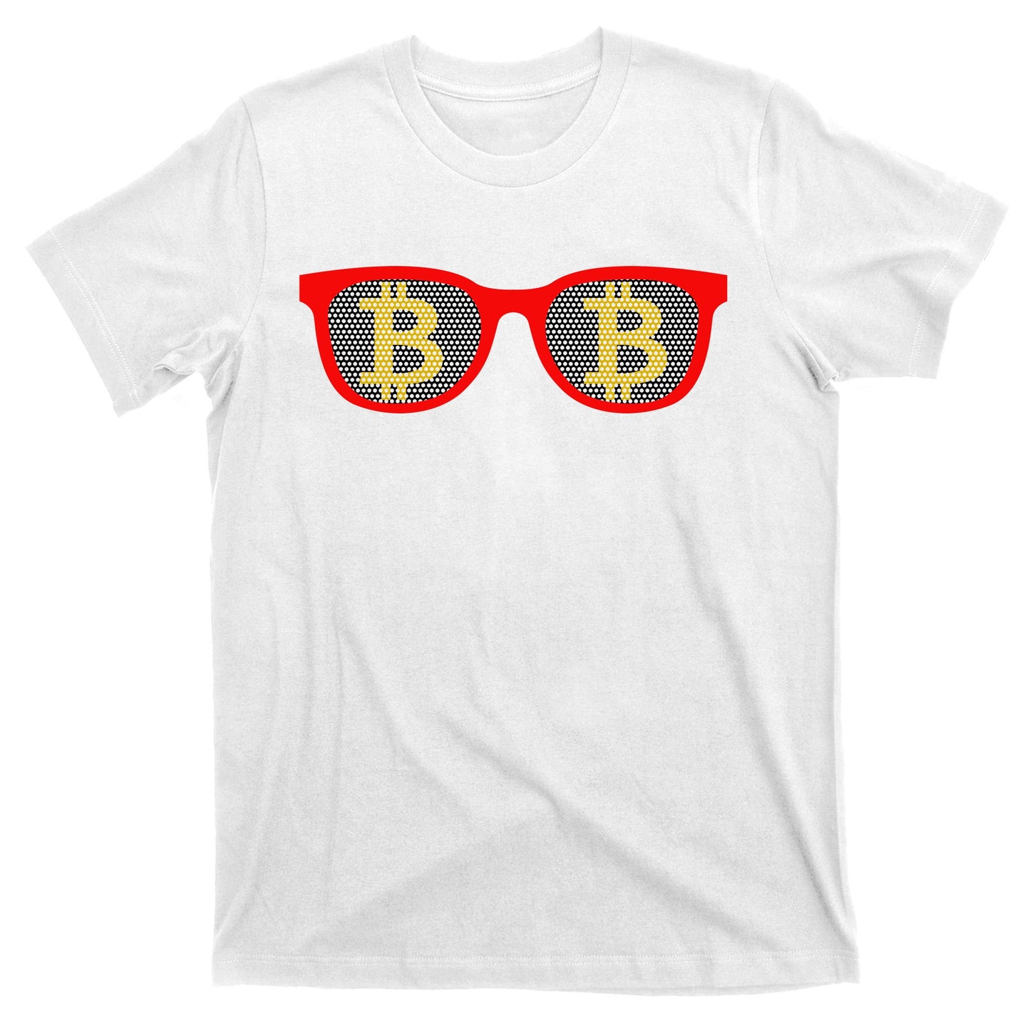 Bitcoin Glasses T-Shirt