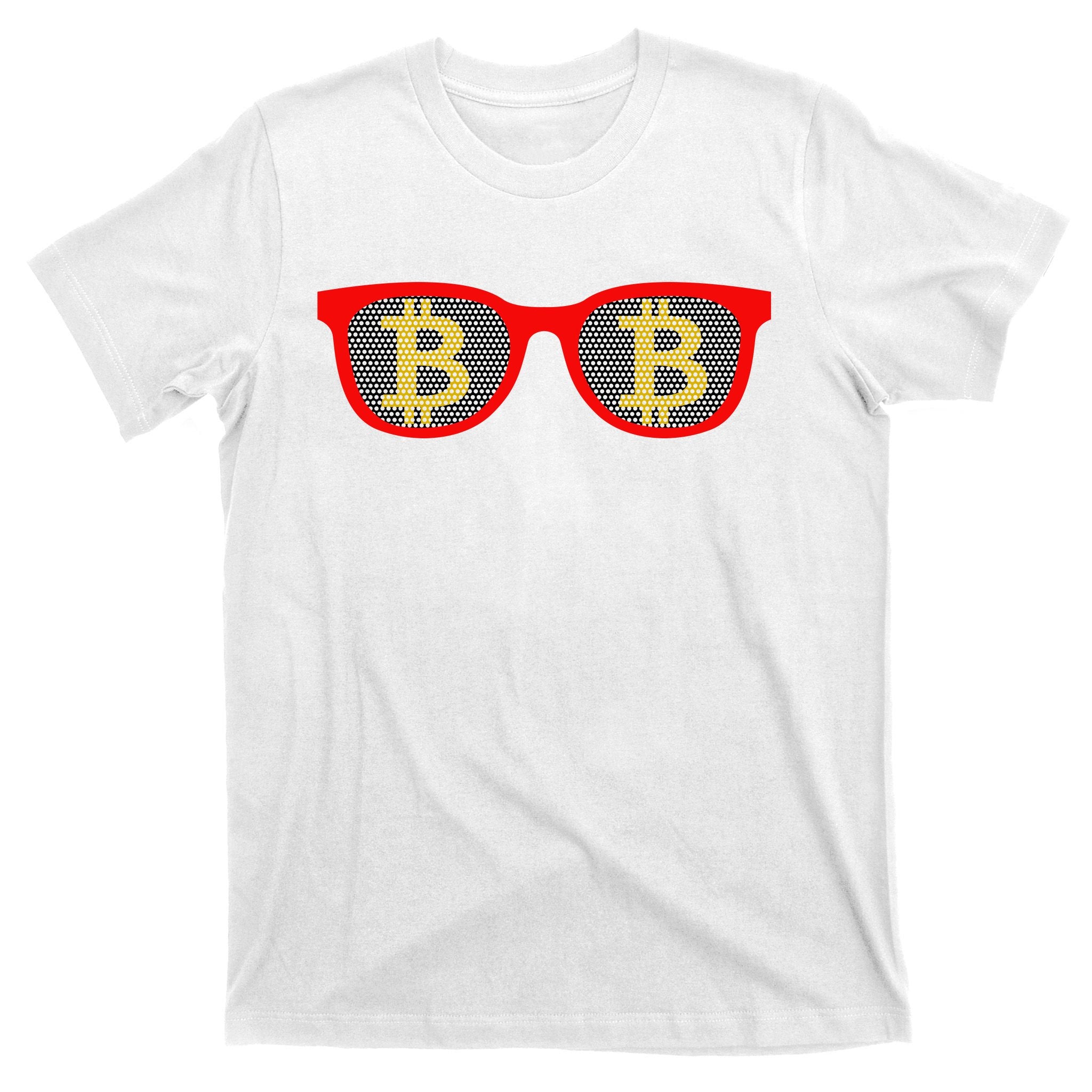 Bitcoin Glasses T-Shirt