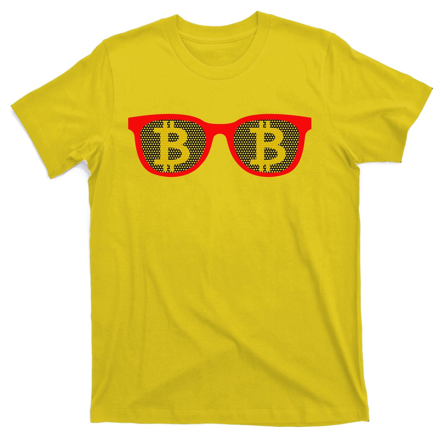 Bitcoin Glasses T-Shirt