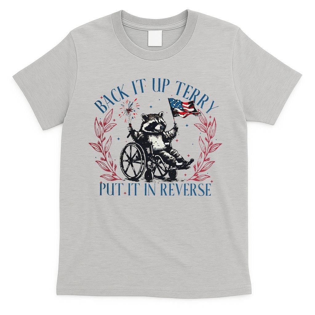Back It Up Terry Retro 4th Of July T-Shirt
