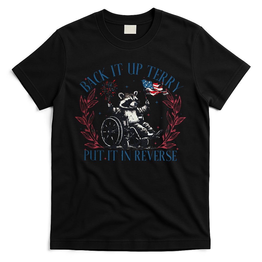 Back It Up Terry Retro 4th Of July T-Shirt
