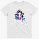 Biblical Jesus Is My Rock Christian T-Shirt