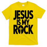 Biblical Jesus Is My Rock Christian T-Shirt