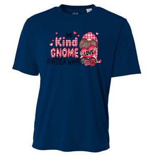 Be Kind Gnome Matter What Valentines Gift For Valentine Day Cooling Performance Crew T-Shirt