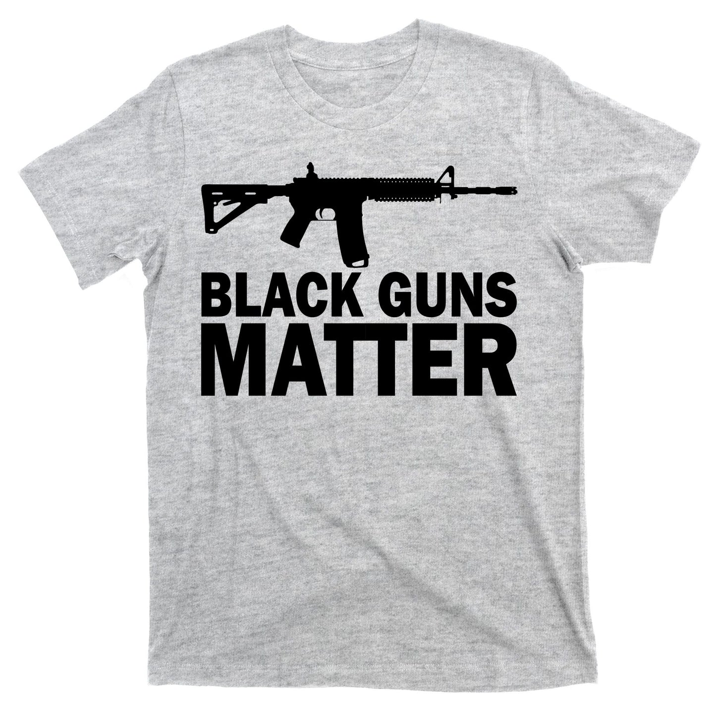 Black Guns Matter AR-15  T-Shirt
