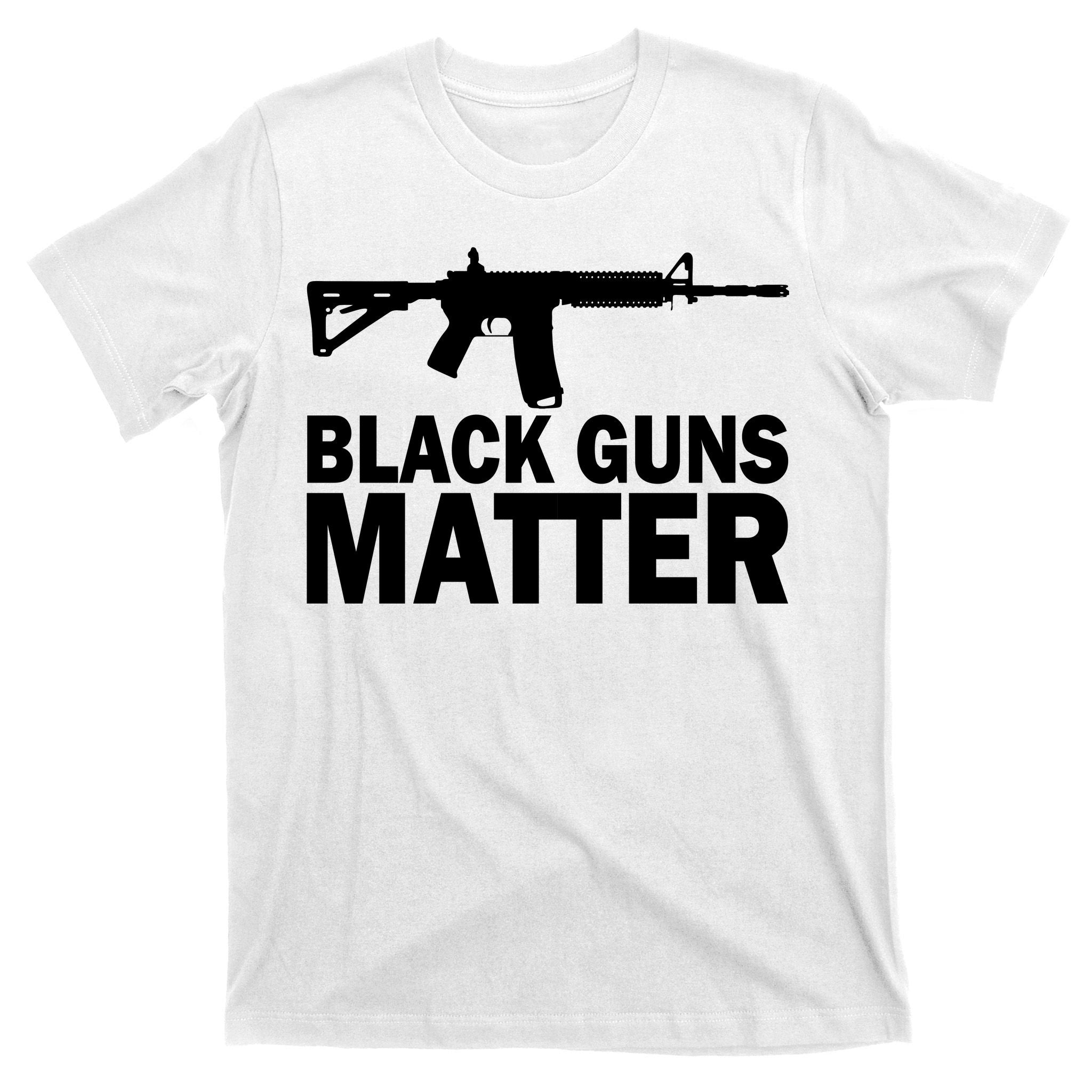 Black Guns Matter AR-15  T-Shirt