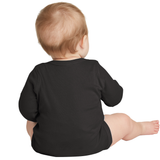 Cute Football Cheer Fan Lover Coquette style Baby Long Sleeve Bodysuit