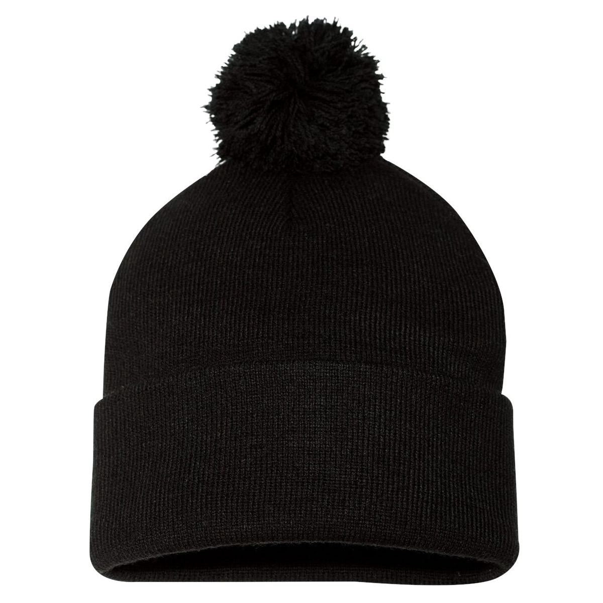 Football Taco Lover Pom Pom 12in Knit Beanie